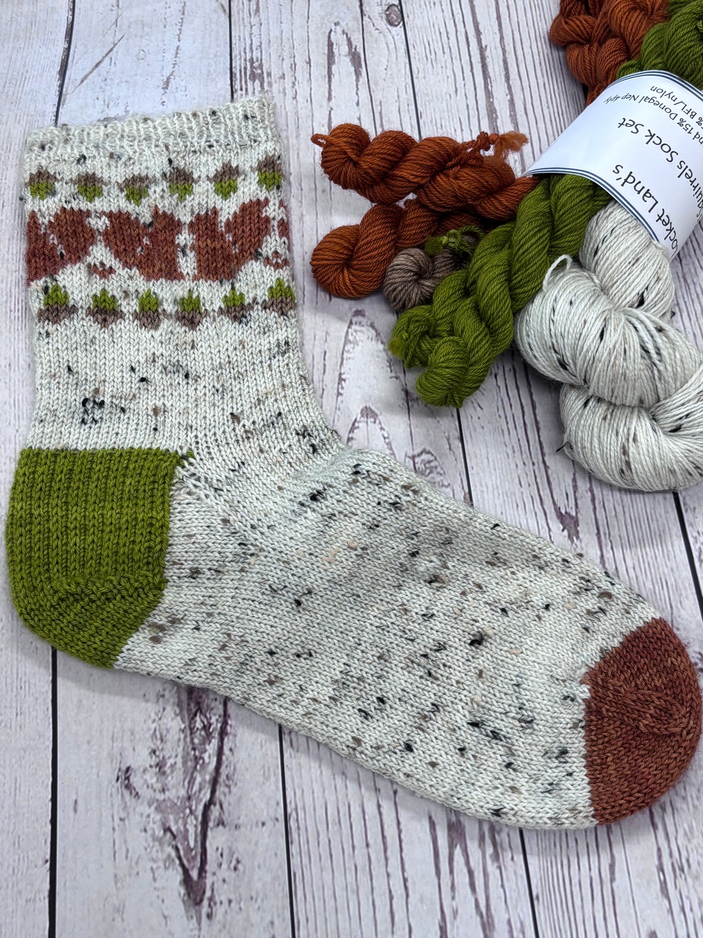 Locket’s Squirrel Socks Kit