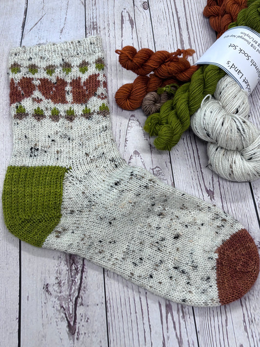 Locket’s Squirrel Socks Kit