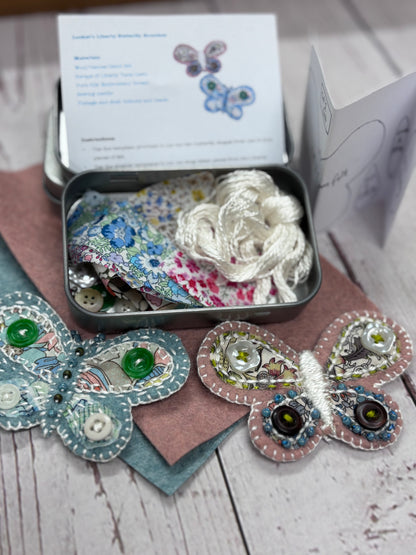 Locket’s Liberty Butterfly Brooch Kit