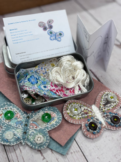 Locket’s Liberty Butterfly Brooch Kit