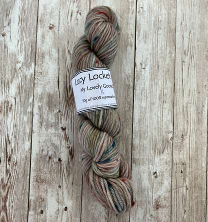 Hand Dyed Lovely Goose knitting kit