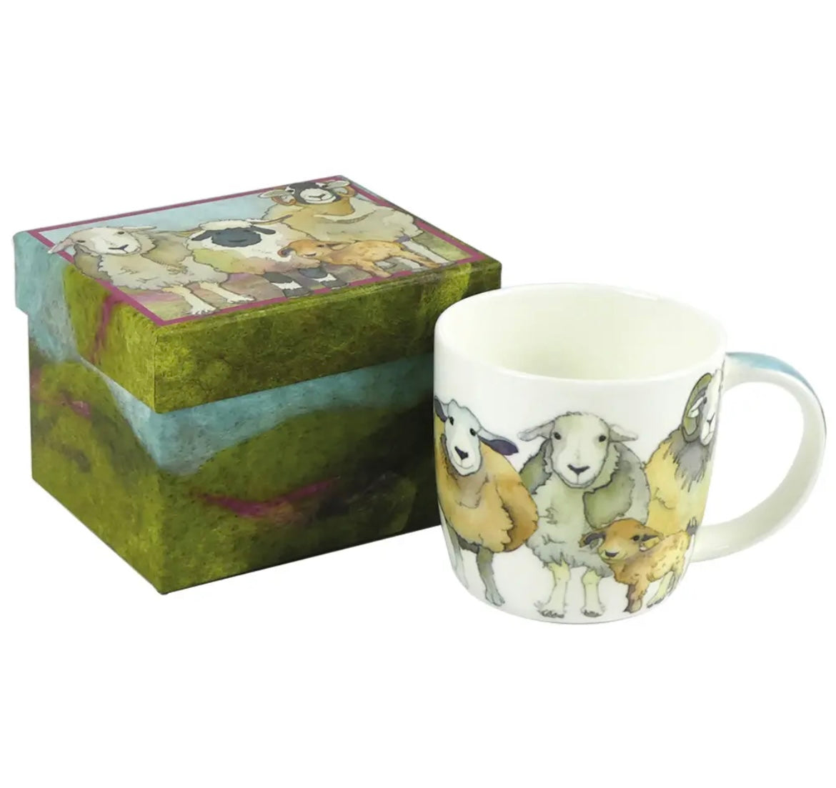 Emma Ball bone china mug in a gift box