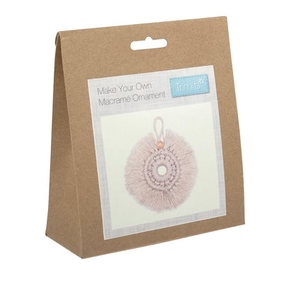 Mini Macrame Decoration Kit - Wreath Decoration
