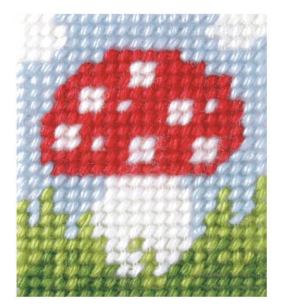My First Embroidery - Toadstool
