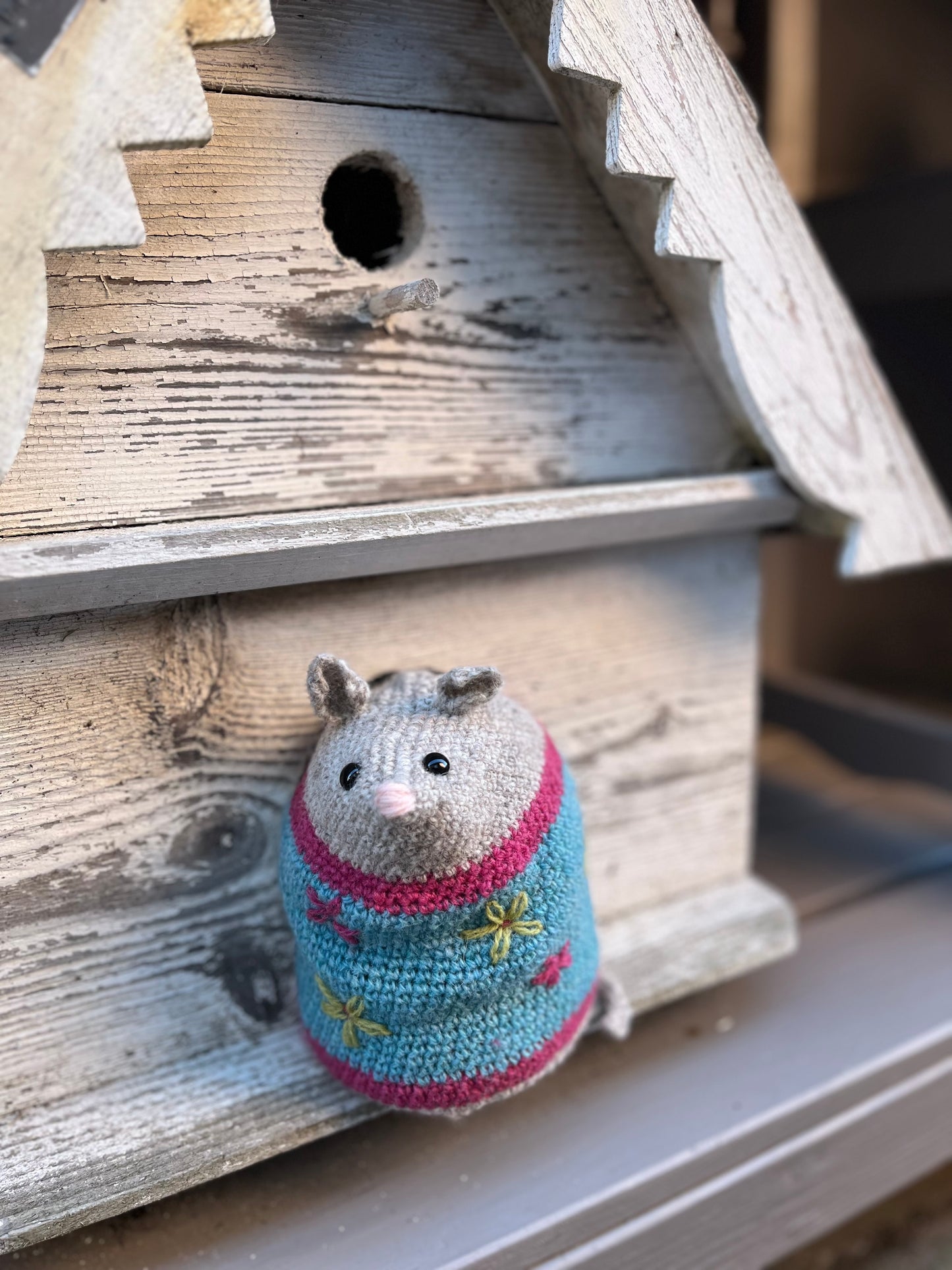 New “Humphrey Fatmus” Mouse CROCHET kit