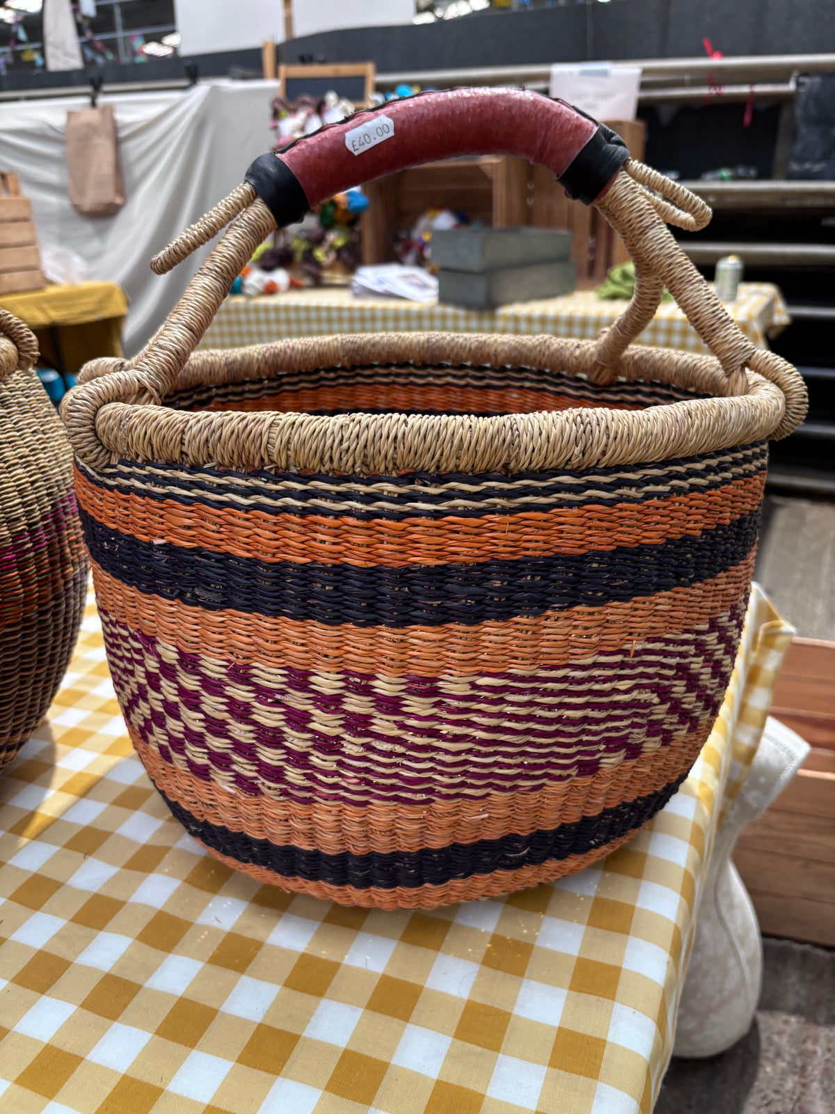 Large Bolga Baskets 12-14”