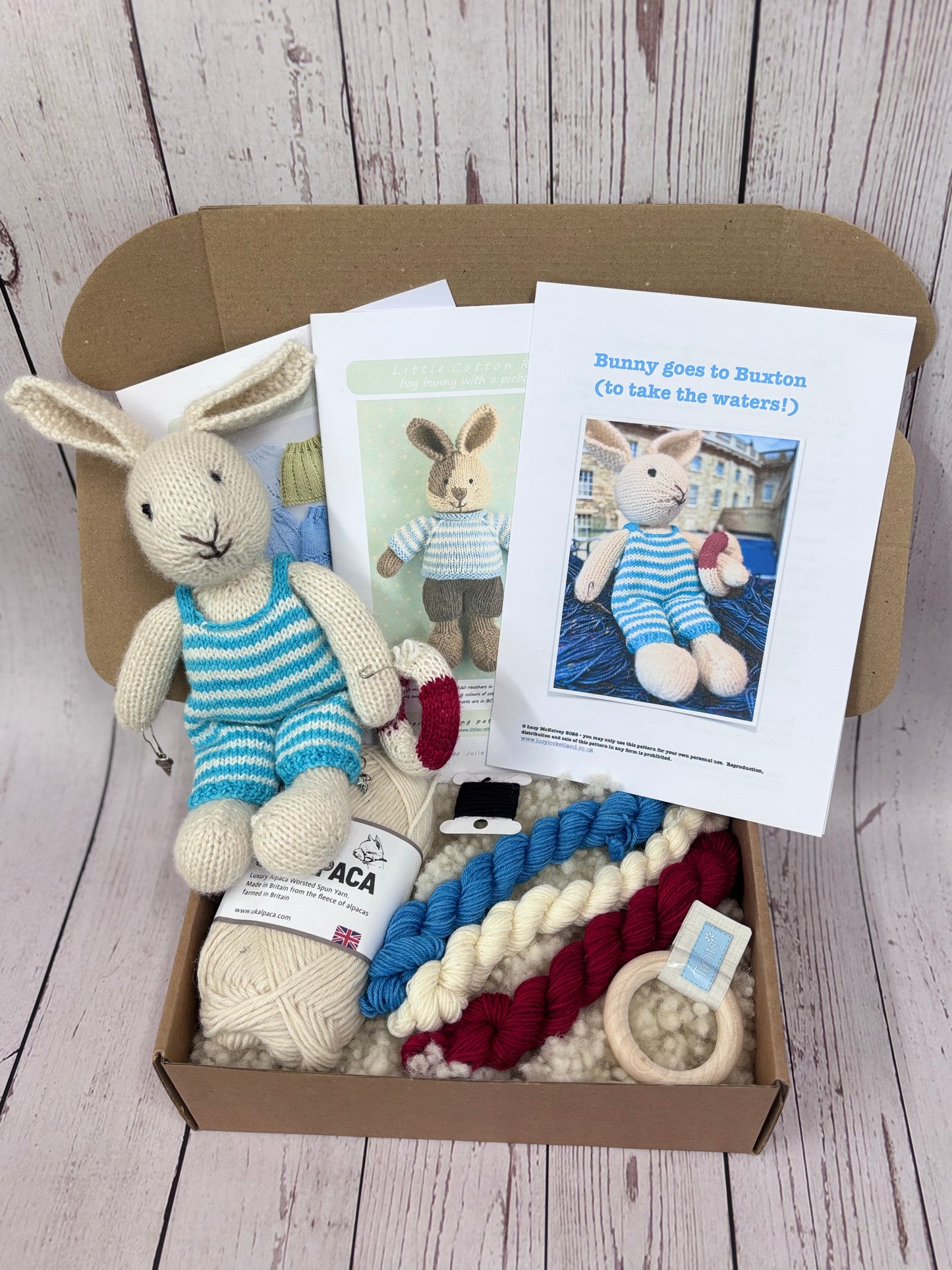 Little Cotton Rabbits Kit - Special Bunny Goes to Buxton Spa