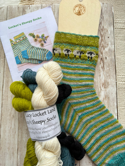 Locket’s Sheepy Socks Kit