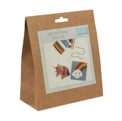 My First Counted Cross Stitch - Dog and Snowman