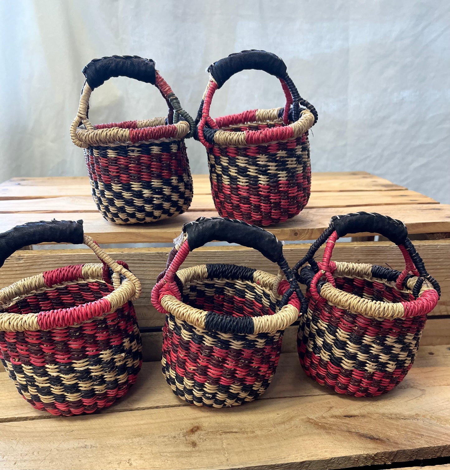 Fair Trade Mini Bolga Baskets