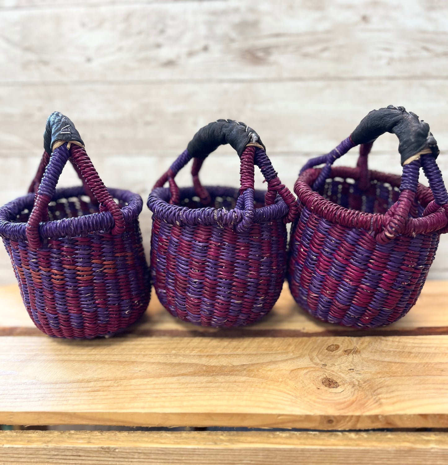 Fair Trade Mini Bolga Baskets