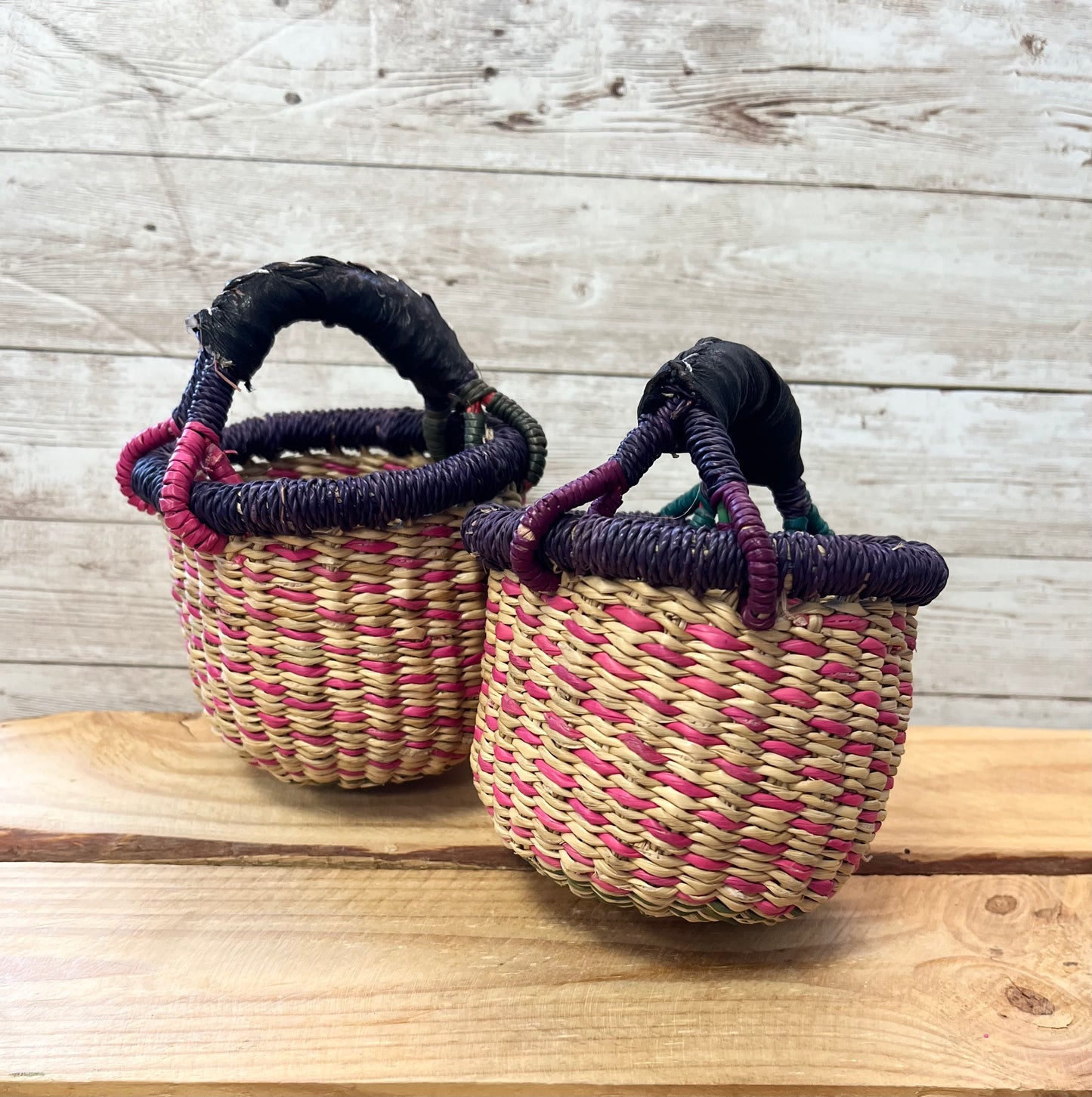 Fair Trade Mini Bolga Baskets