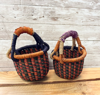 Fair Trade Mini Bolga Baskets