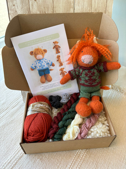 ***NEW*** Highland Cow in a Jumper Kit