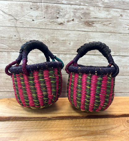 Fair Trade Mini Bolga Baskets