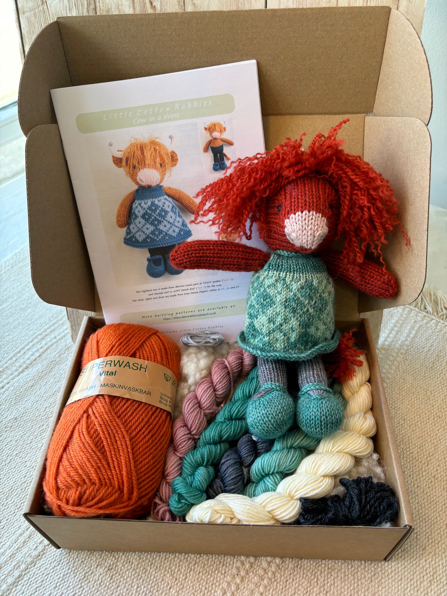 ***NEW*** Highland Cow in a Dress Kit