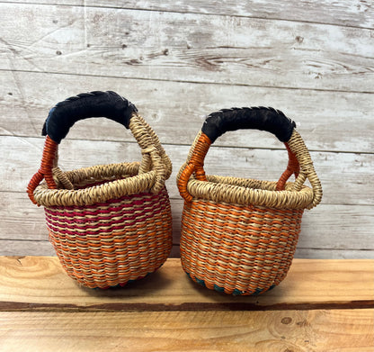 Fair Trade Mini Bolga Baskets