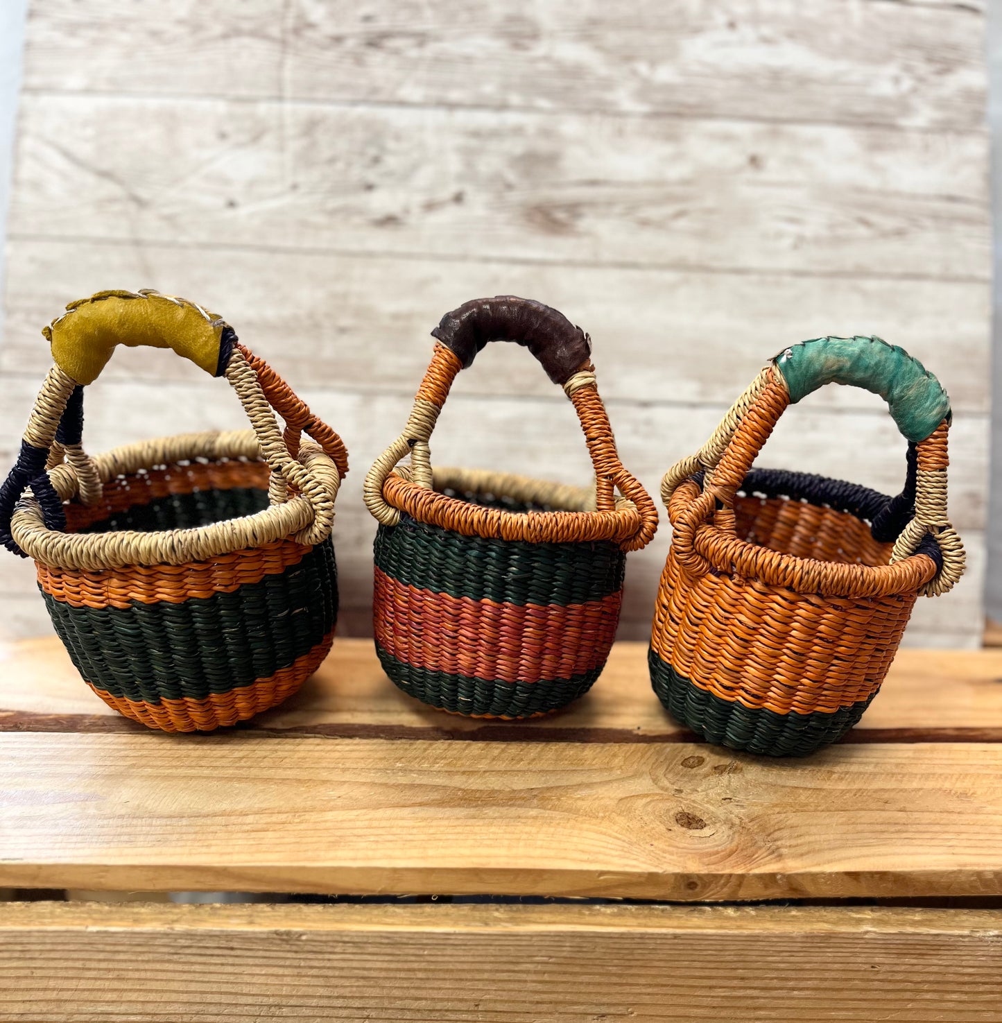 Fair Trade Mini Bolga Baskets