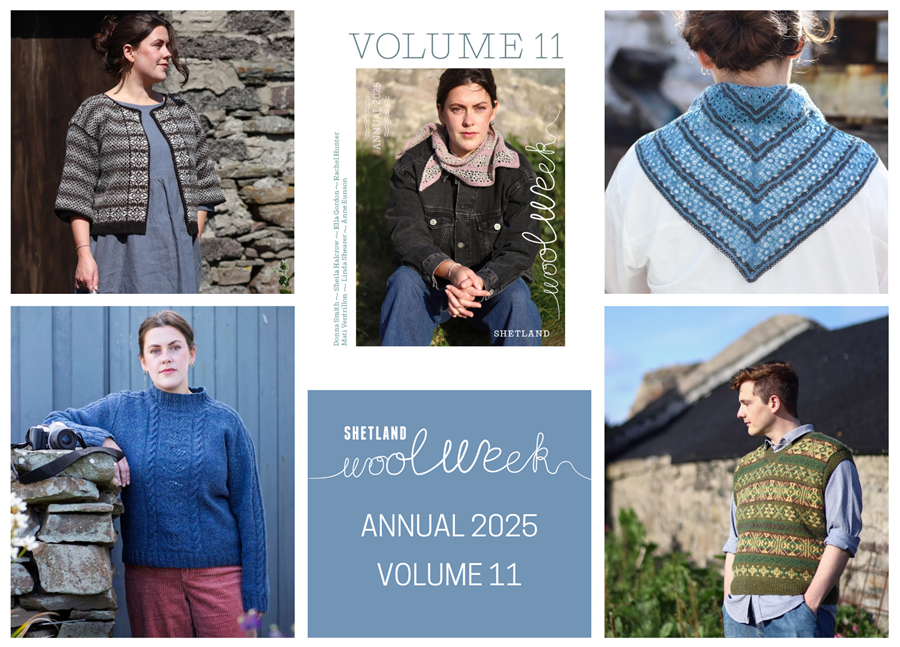 Pre-Order Shetland Wool Week Annual Volume 11 for 2025