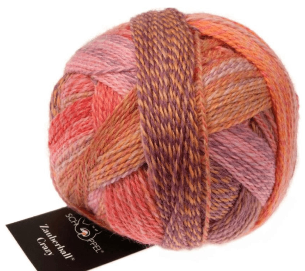 Crazy Zauberball 4ply Sock Wool