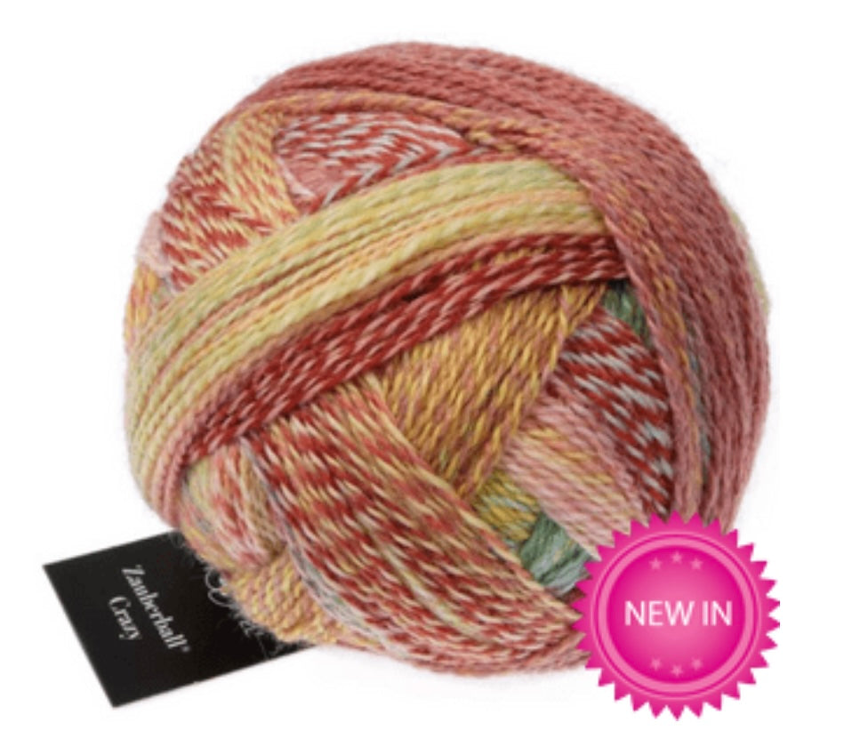 Crazy Zauberball 4ply Sock Wool