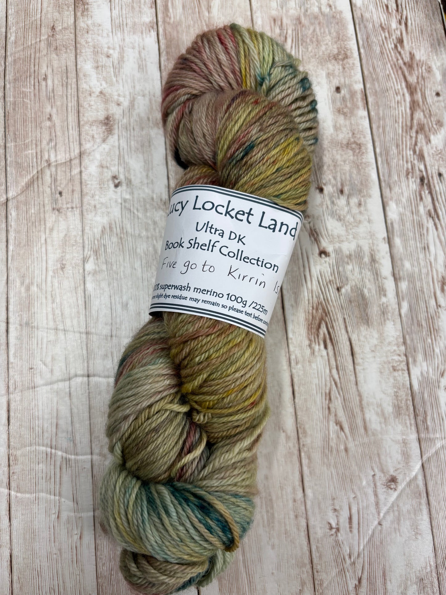 Locket's Bookshelf Collection Hand Dyed DK 100% Merino