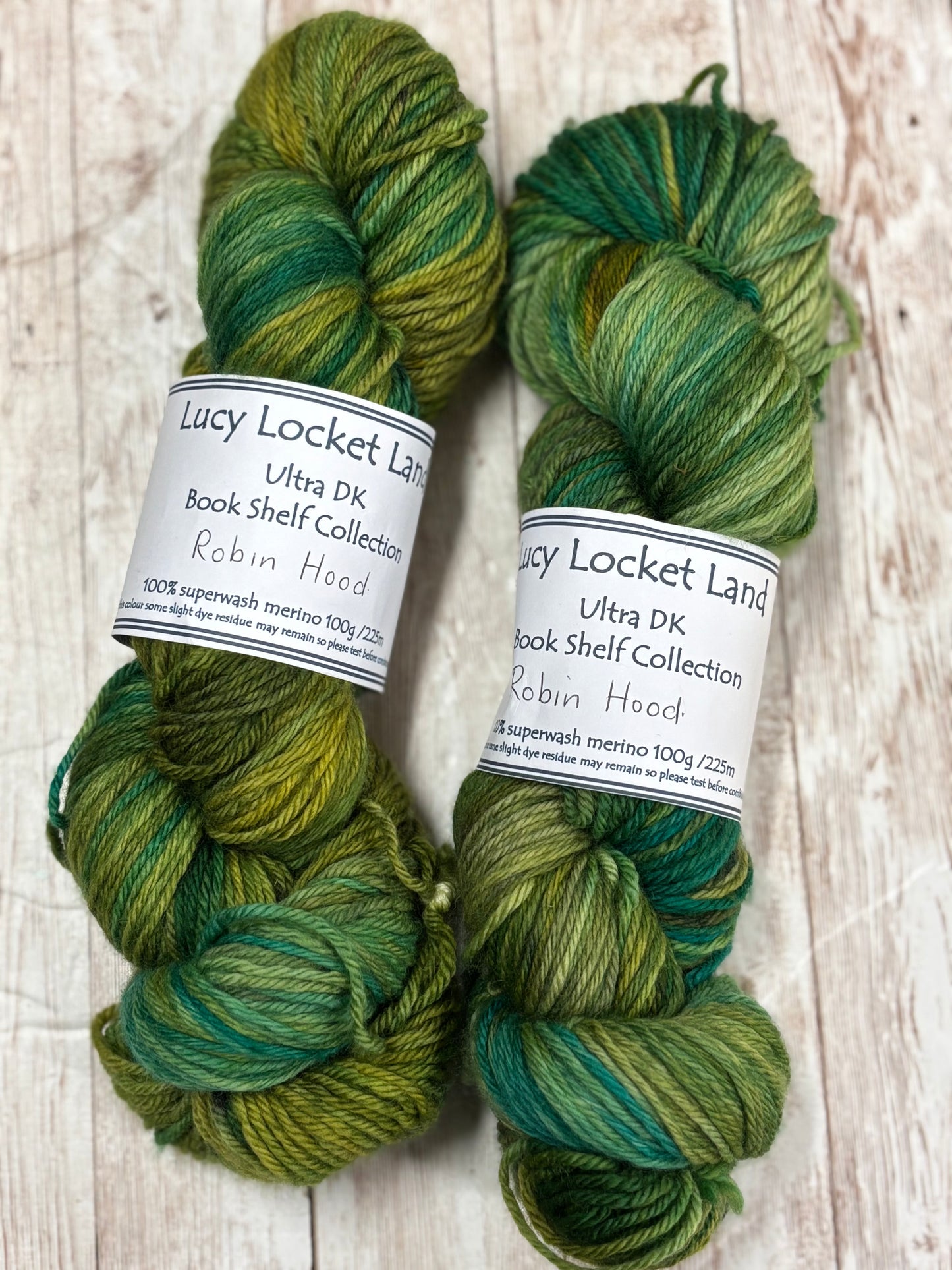 Locket's Bookshelf Collection Hand Dyed DK 100% Merino