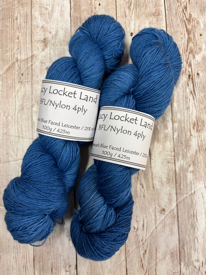 Locket's Hand Dyed 4ply BFL/Nylon Sock Yarn