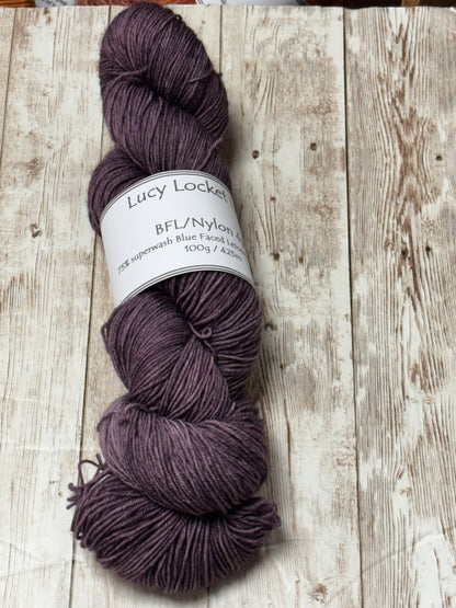 Locket's Hand Dyed 4ply BFL/Nylon Sock Yarn