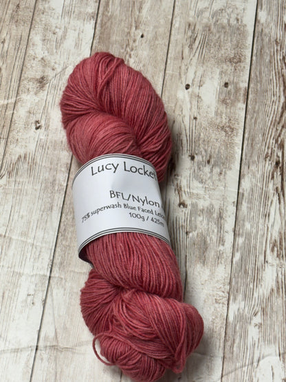 Locket's Hand Dyed 4ply BFL/Nylon Sock Yarn
