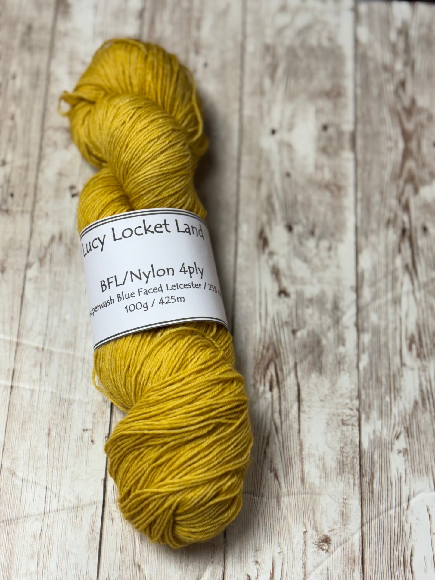 Locket's Hand Dyed 4ply BFL/Nylon Sock Yarn
