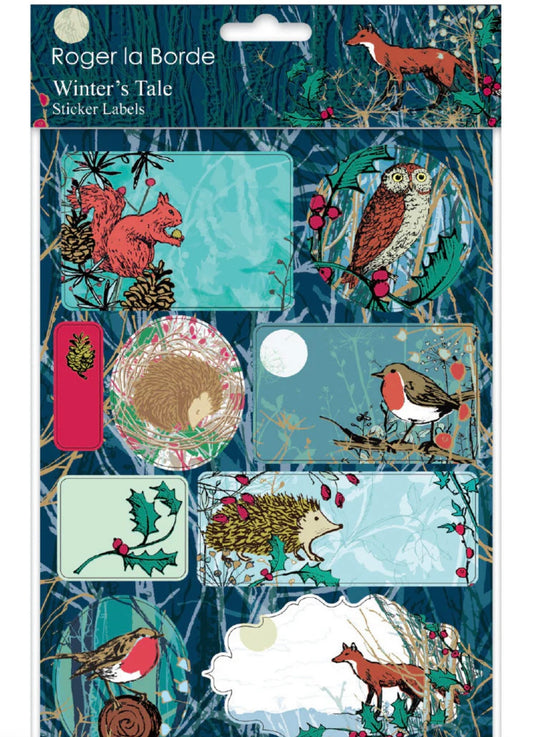 Winter’s Tale Christmas Stickers from Roger La Borde