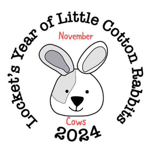 Locket's Year of Little Cotton Rabbits - Daisy the Potter