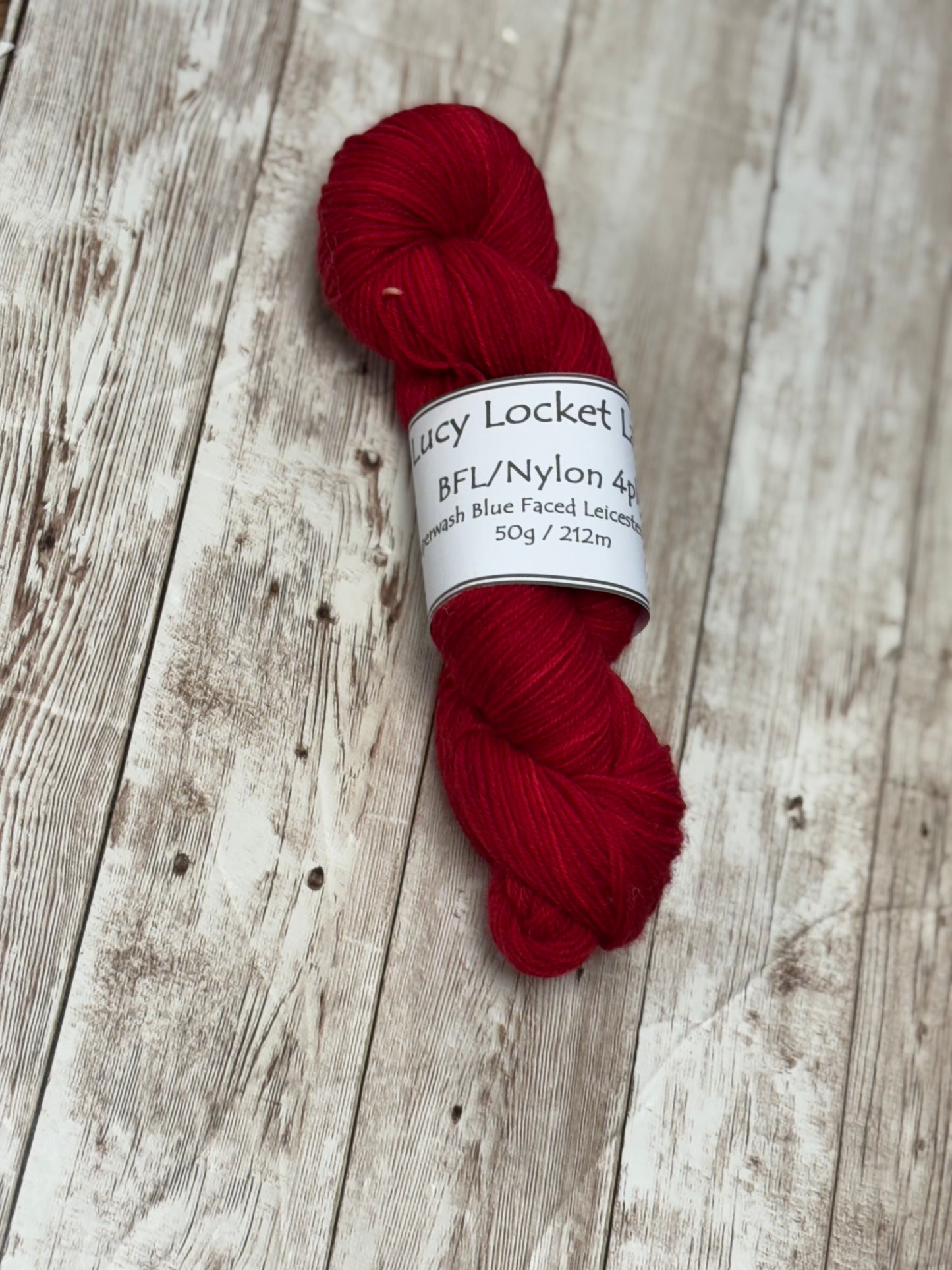 Locket's Hand Dyed 4ply BFL/Nylon Sock Yarn
