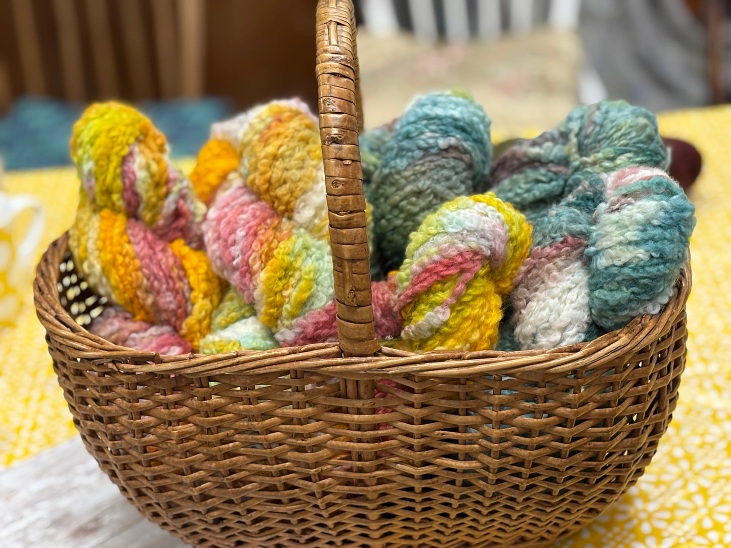 Hand Dyed Teddy Bear Chunky Yarn