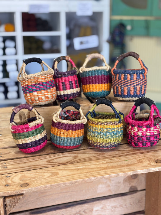 Fair Trade Mini Bolga Baskets