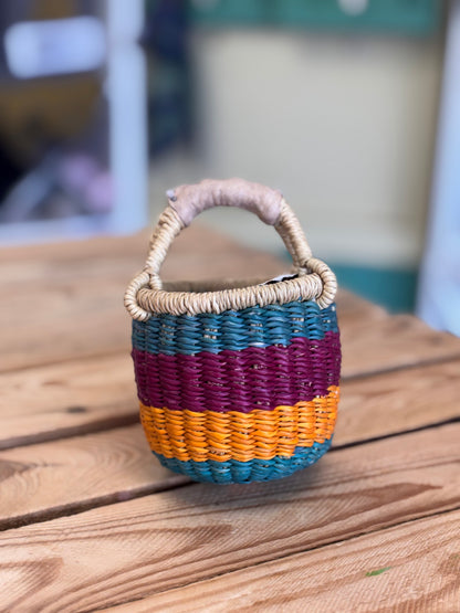Fair Trade Mini Bolga Baskets