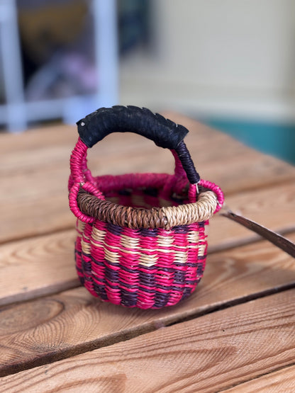 Fair Trade Mini Bolga Baskets
