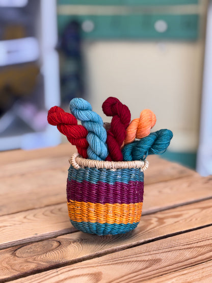 Fair Trade Mini Bolga Baskets