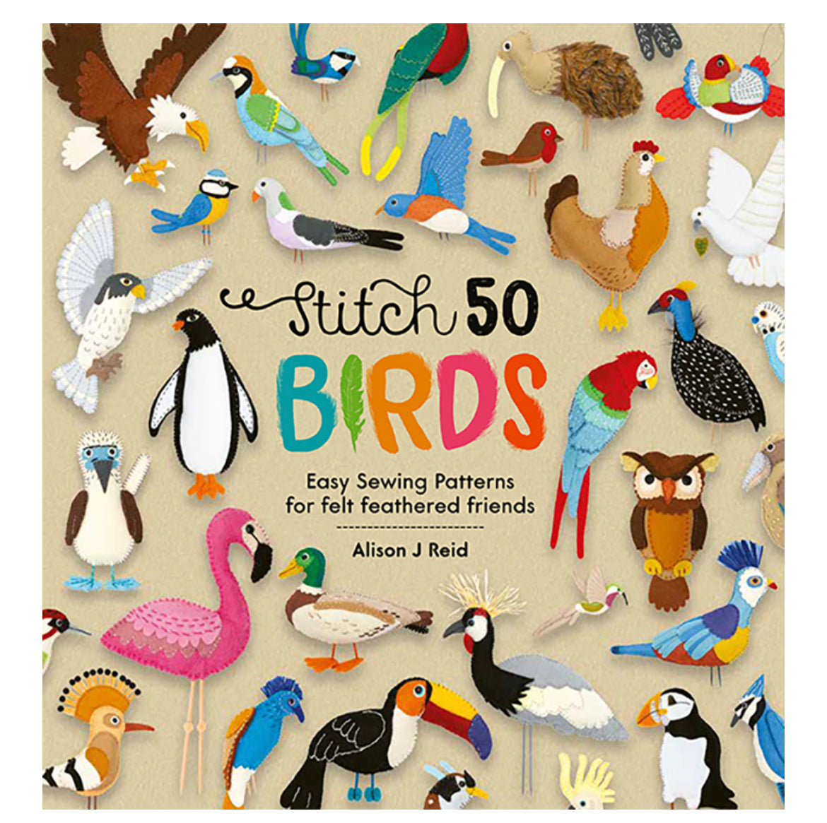 Stitch 50 Birds by Alison J Reid