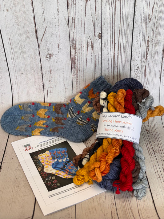 Herding Hens Socks kit