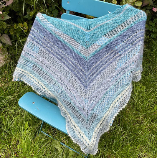 Locket’s Eyelet Shawl kits