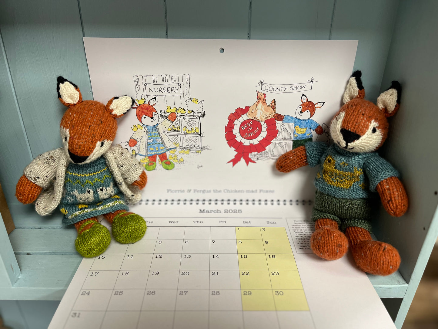 Locket’s Year of Little Cotton Rabbits 2025 Calendar