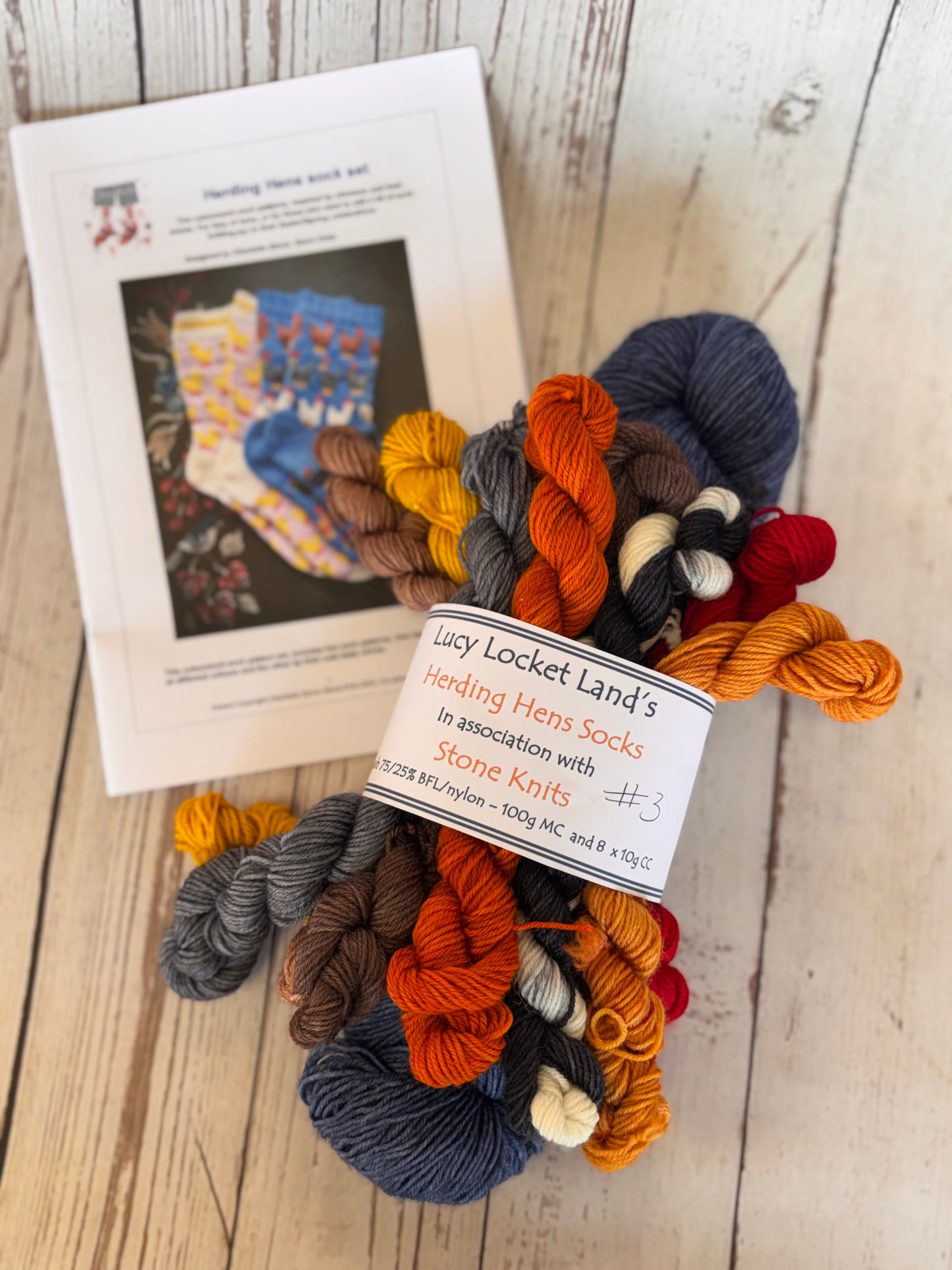 Herding Hens Socks kit
