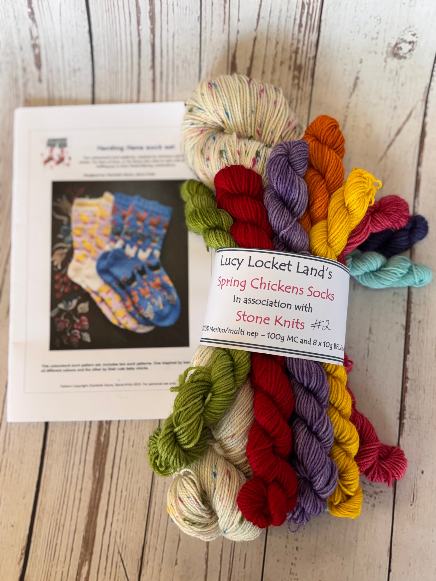 Herding Hens Socks kit