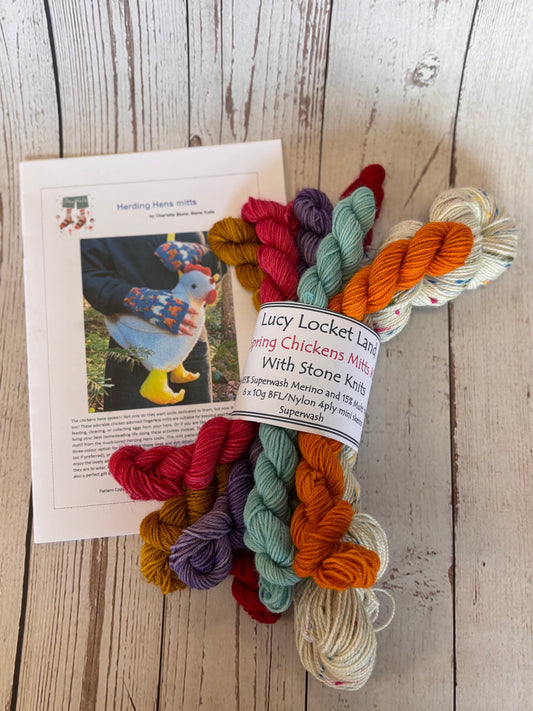 Herding Hens Mitts Kits
