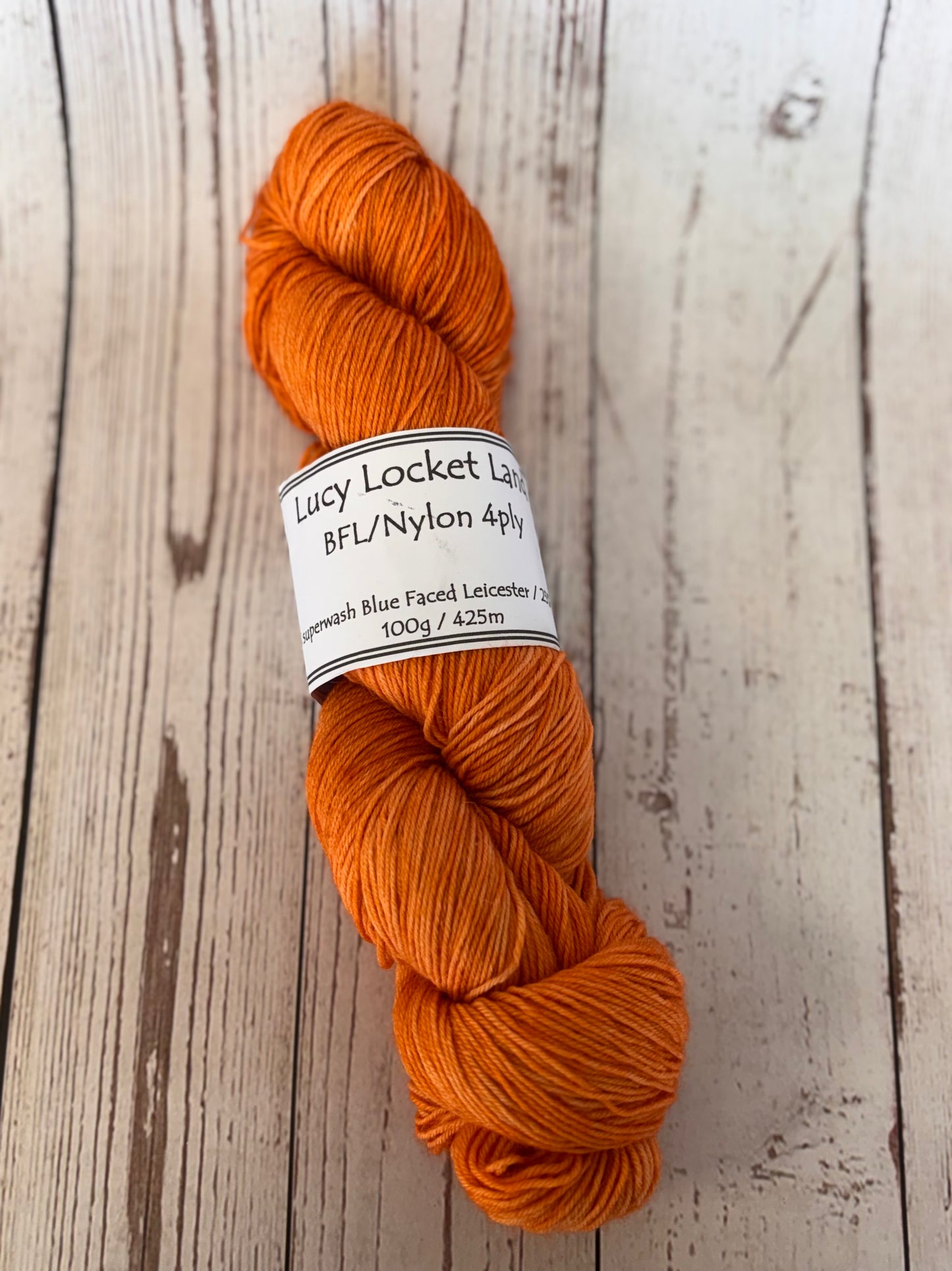 Locket's Hand Dyed 4ply BFL/Nylon Sock Yarn