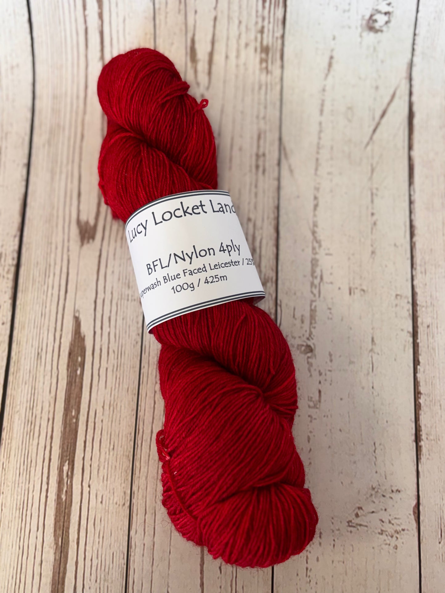 Locket's Hand Dyed 4ply BFL/Nylon Sock Yarn