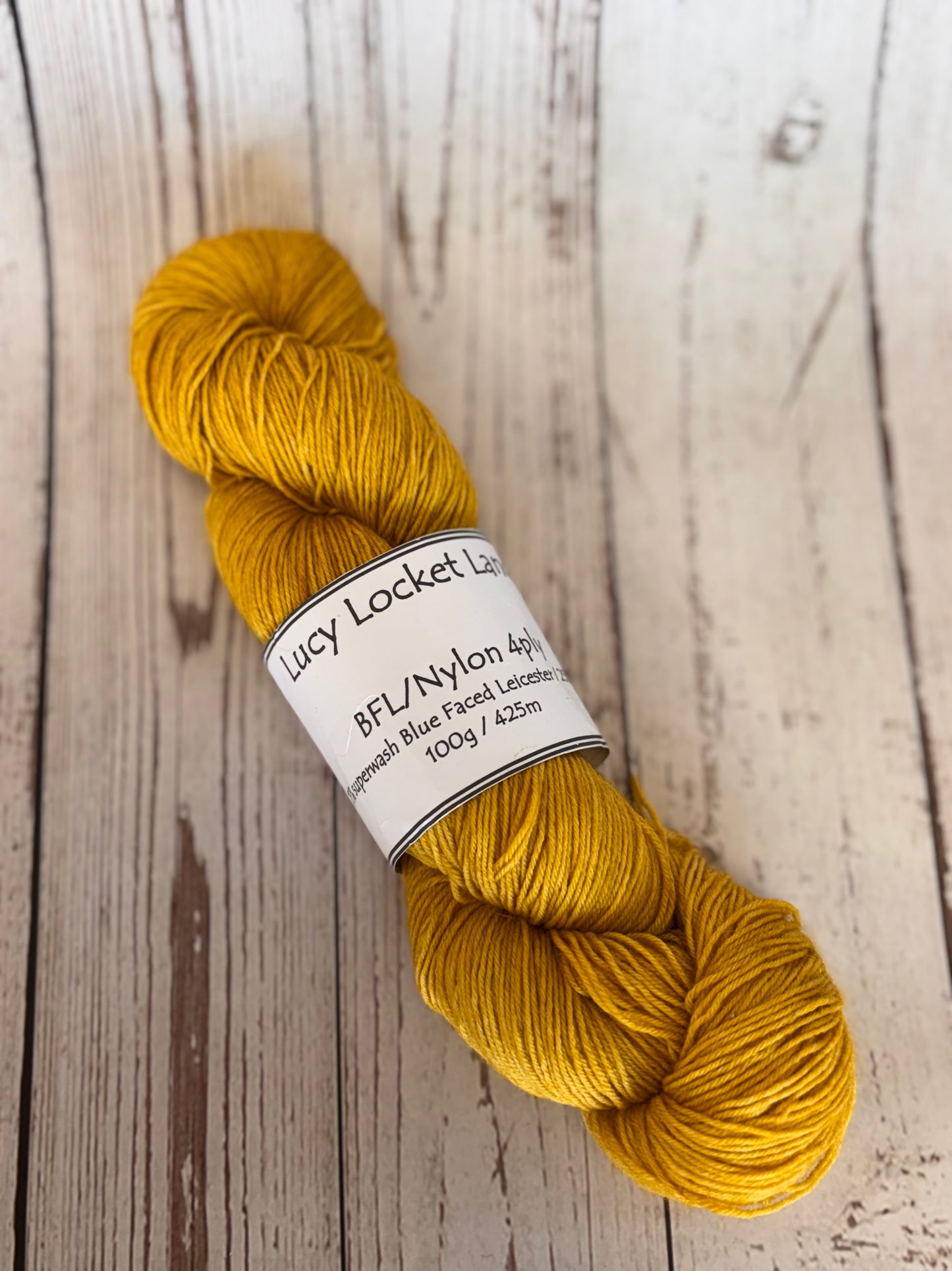Locket's Hand Dyed 4ply BFL/Nylon Sock Yarn