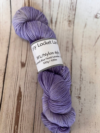 Locket's Hand Dyed 4ply BFL/Nylon Sock Yarn
